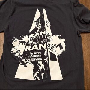 Ransom Black and White Graphic Tee
